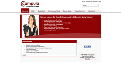 Desktop Screenshot of campula-mietshop.de